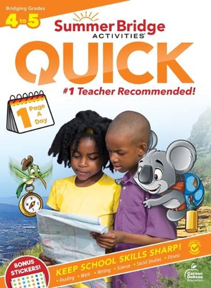 Summer Bridge Activities(r) Quick, Grades 4 - 5, Summer Bridge Activities - Paperback - 9781483862828