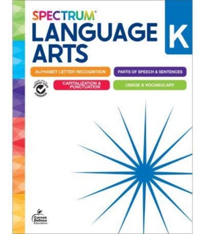 Spectrum Language Arts Workbook, Grade K, Spectrum - Paperback - 9781483871349