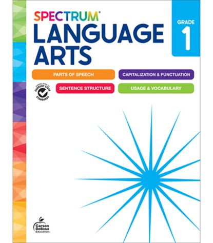 Spectrum Language Arts Workbook, Grade 1, Spectrum - Paperback - 9781483871356