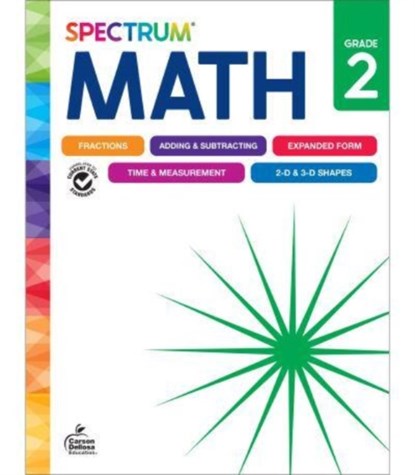 Spectrum Math Workbook Grade 2, Spectrum - Paperback - 9781483871455