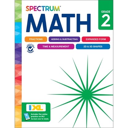 Spectrum Math Workbook Grade 2, Spectrum - Paperback - 9781483871455