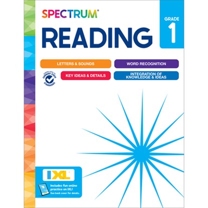 Spectrum Reading Workbook, Grade 1, Spectrum - Paperback - 9781483874739