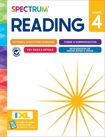 Spectrum Reading Workbook, Grade 4, Spectrum - Paperback - 9781483874760