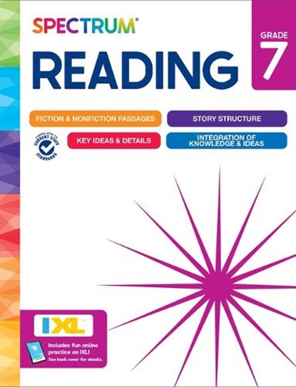 Spectrum Reading Workbook, Grade 7, Spectrum - Paperback - 9781483874791