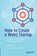 How to Create a Web3 Startup, Tom Taulli - Paperback - 9781484286821