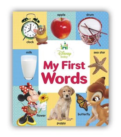 DISNEY BABY MY FIRST WORDS, DISNEY BOOK GROUP - Paperback - 9781484709153