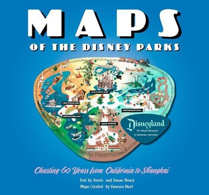MAPS OF THE DISNEY PARKS CHARTING 60 YEA, VANESSA HUNT - Gebonden - 9781484715475