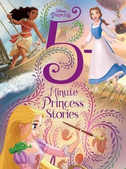 Disney Princess 5-Minute Princess Stories, Disney Books - Gebonden - 9781484716410