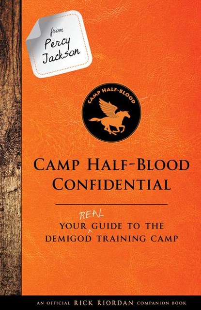 Riordan, R: From Percy Jackson: Camp Half-Blood Confidential, Rick Riordan - Gebonden - 9781484785553
