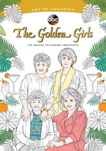 Art of Coloring: Golden Girls: 100 Images to Inspire Creativity, Disney Books - Paperback - 9781484787441