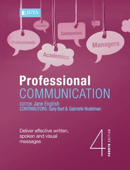 Professional communication, Jane English - Paperback - 9781485117124