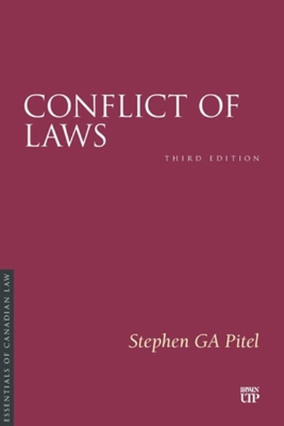 Conflict of Laws, Third Edition, Stephen Pitel - Paperback - 9781487566630