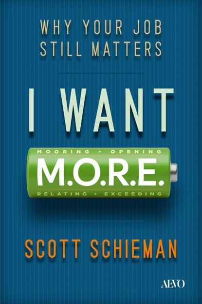I Want M.O.R.E., Scott Schieman - Gebonden - 9781487569198