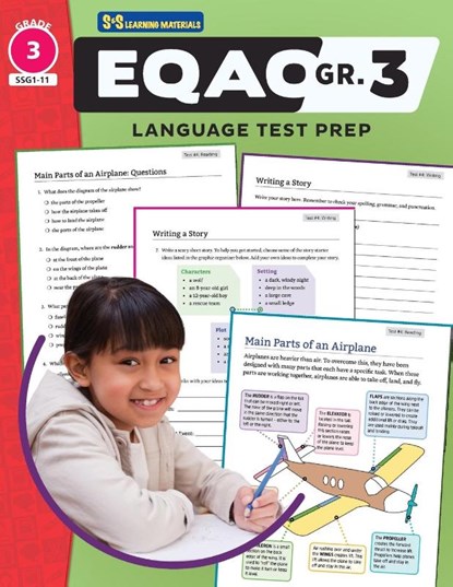 EQAO Grade 3 Language Test Prep Guide, Ruth Solski - Paperback - 9781487704001
