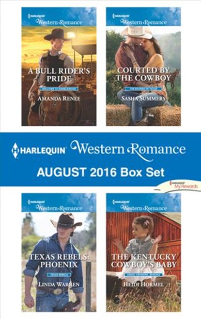 Harlequin Western Romance August 2016 Box Set, Amanda Renee ; Linda Warren ; Sasha Summers ; Heidi Hormel - Ebook - 9781488010453