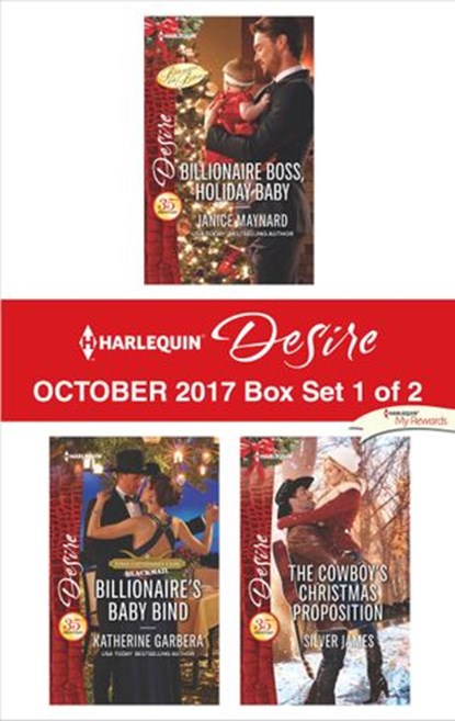 Harlequin Desire October 2017 - Box Set 1 of 2, Janice Maynard ; Katherine Garbera ; Silver James - Ebook - 9781488015915