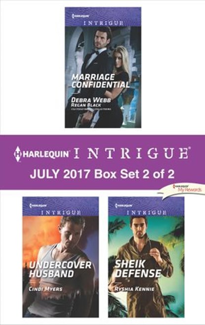 Harlequin Intrigue July 2017 - Box Set 2 of 2, Cindi Myers ; Ryshia Kennie ; Debra Webb ; Regan Black - Ebook - 9781488016103