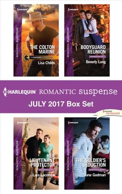 Harlequin Romantic Suspense July 2017 Box Set, Lisa Childs ; Lara Lacombe ; Beverly Long ; Jane Godman - Ebook - 9781488016554