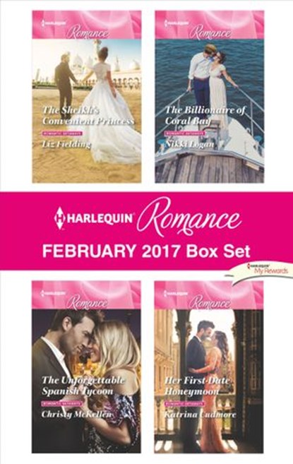 Harlequin Romance February 2017 Box Set, Liz Fielding ; Christy McKellen ; Nikki Logan ; Katrina Cudmore - Ebook - 9781488019784