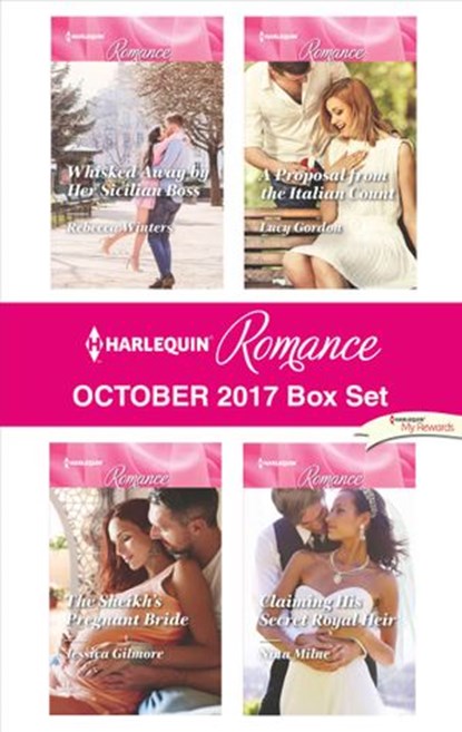 Harlequin Romance October 2017 Box Set, Rebecca Winters ; Jessica Gilmore ; Lucy Gordon ; Nina Milne - Ebook - 9781488019869