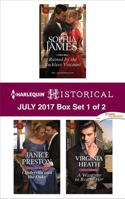 Harlequin Historical July 2017 - Box Set 1 of 2, Sophia James ; Janice Preston ; Virginia Heath - Ebook - 9781488021558