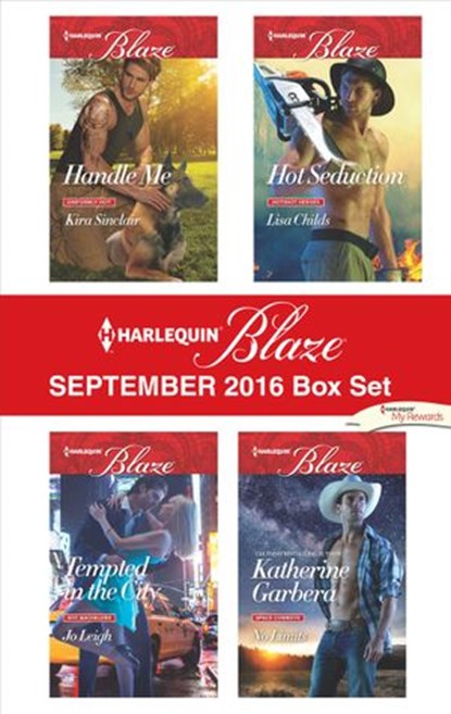 Harlequin Blaze September 2016 Box Set, Kira Sinclair ; Jo Leigh ; Lisa Childs ; Katherine Garbera - Ebook - 9781488022937