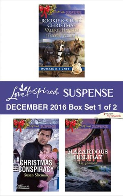 Harlequin Love Inspired Suspense December 2016 - Box Set 1 of 2, Valerie Hansen ; Lenora Worth ; Susan Sleeman ; Liz Johnson - Ebook - 9781488027185
