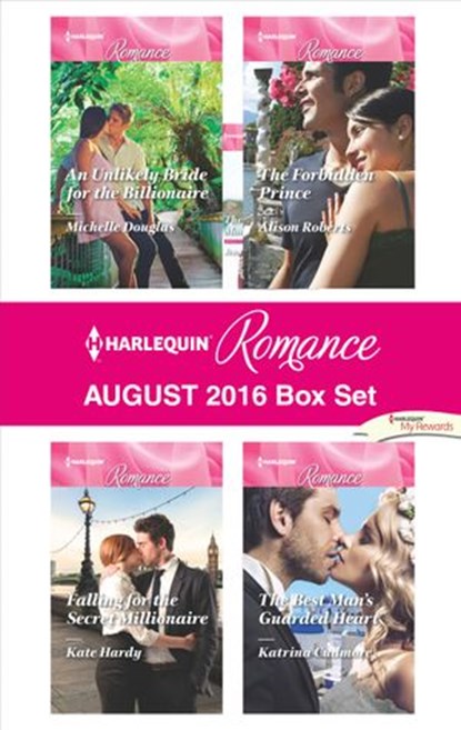 Harlequin Romance August 2016 Box Set, Michelle Douglas ; Kate Hardy ; Alison Roberts ; Katrina Cudmore - Ebook - 9781488031540