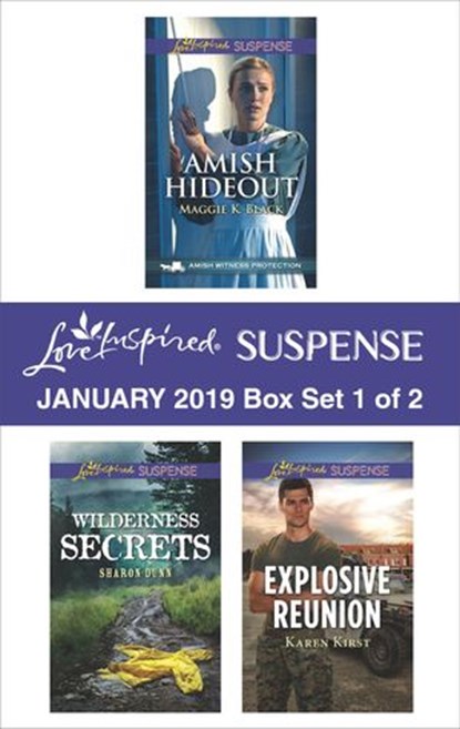 Harlequin Love Inspired Suspense January 2019 - Box Set 1 of 2, Maggie K. Black ; Sharon Dunn ; Karen Kirst - Ebook - 9781488040870