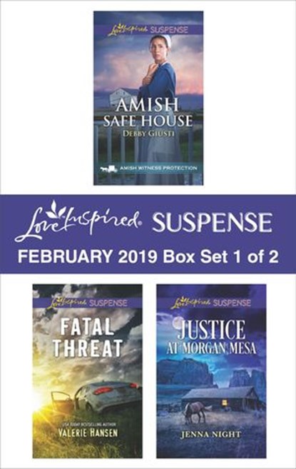 Harlequin Love Inspired Suspense February 2019 - Box Set 1 of 2, Debby Giusti ; Valerie Hansen ; Jenna Night - Ebook - 9781488040894