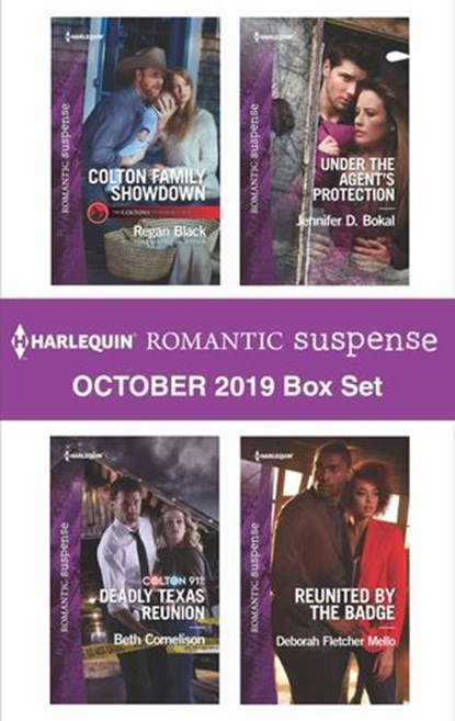 Harlequin Romantic Suspense October 2019 Box Set, Regan Black ; Beth Cornelison ; Jennifer D. Bokal ; Deborah Fletcher Mello - Ebook - 9781488041686