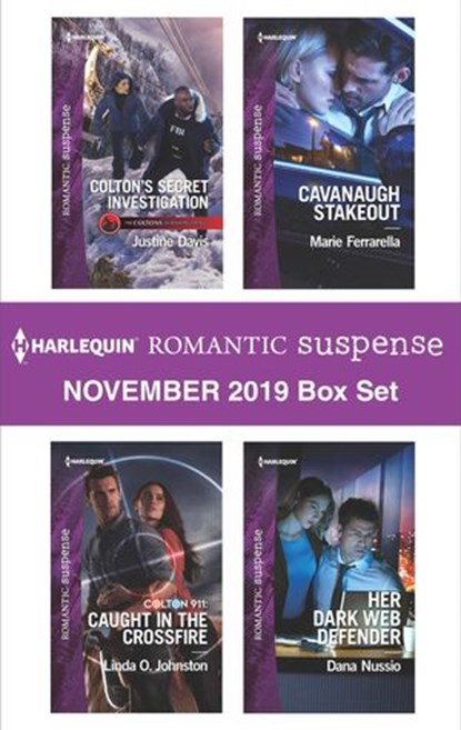Harlequin Romantic Suspense November 2019 Box Set, Justine Davis ; Linda O. Johnston ; Marie Ferrarella ; Dana Nussio - Ebook - 9781488041693