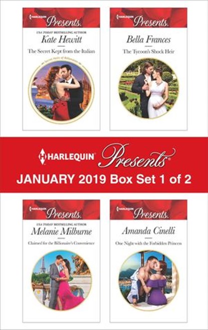 Harlequin Presents January 2019 - Box Set 1 of 2, Kate Hewitt ; Melanie Milburne ; Bella Frances ; Amanda Cinelli - Ebook - 9781488045080