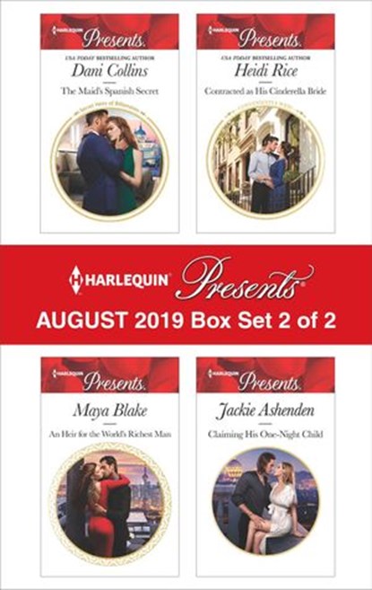 Harlequin Presents - August 2019 - Box Set 2 of 2, Dani Collins ; Maya Blake ; Heidi Rice ; Jackie Ashenden - Ebook - 9781488045233