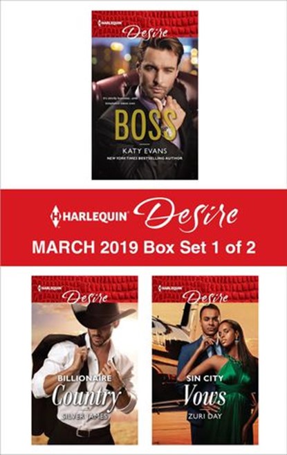 Harlequin Desire March 2019 - Box Set 1 of 2, Katy Evans ; Silver James ; Zuri Day - Ebook - 9781488049088