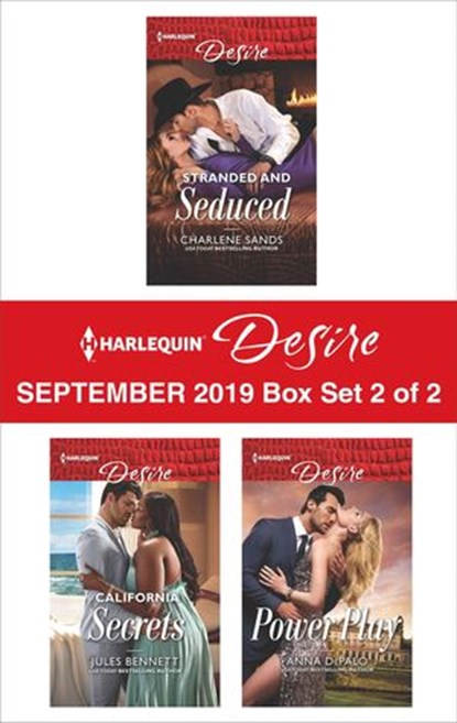 Harlequin Desire September 2019 - Box Set 2 of 2, Charlene Sands ; Jules Bennett ; Anna DePalo - Ebook - 9781488049217