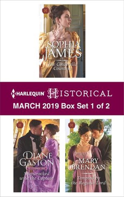 Harlequin Historical March 2019 - Box Set 1 of 2, Sophia James ; Diane Gaston ; Mary Brendan - Ebook - 9781488049569