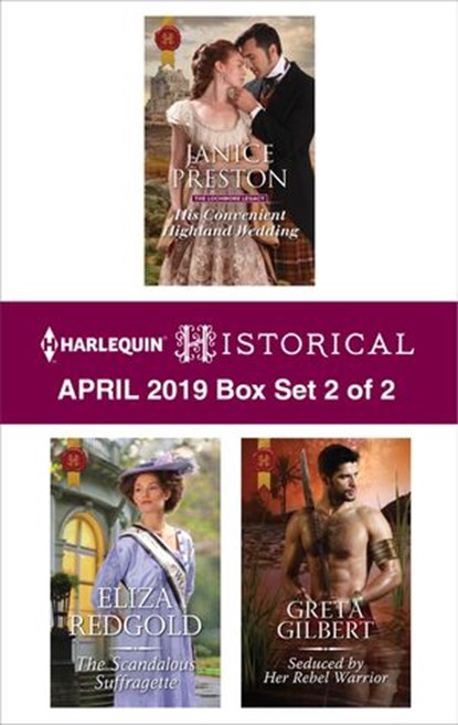 Harlequin Historical April 2019 - Box Set 2 of 2, Janice Preston ; Eliza Redgold ; Greta Gilbert - Ebook - 9781488049590