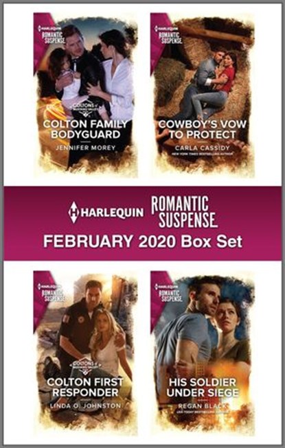Harlequin Romantic Suspense February 2020 Box Set, Jennifer Morey ; Linda O. Johnston ; Regan Black ; Carla Cassidy - Ebook - 9781488064364