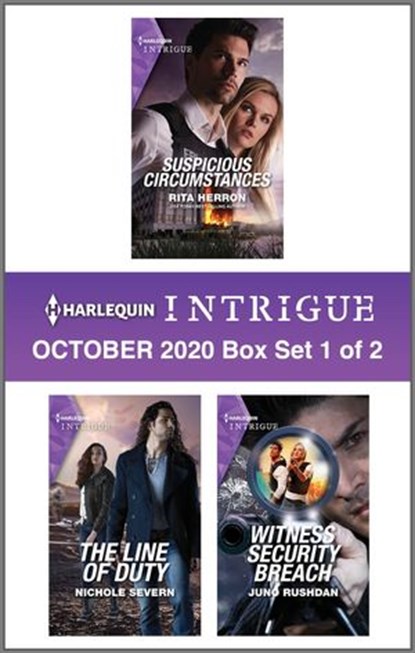 Harlequin Intrigue October 2020 - Box Set 1 of 2, Rita Herron ; Nichole Severn ; Juno Rushdan - Ebook - 9781488067976