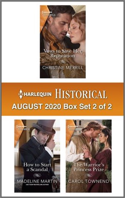 Harlequin Historical August 2020 - Box Set 2 of 2, Christine Merrill ; Madeline Martin ; Carol Townend - Ebook - 9781488069260