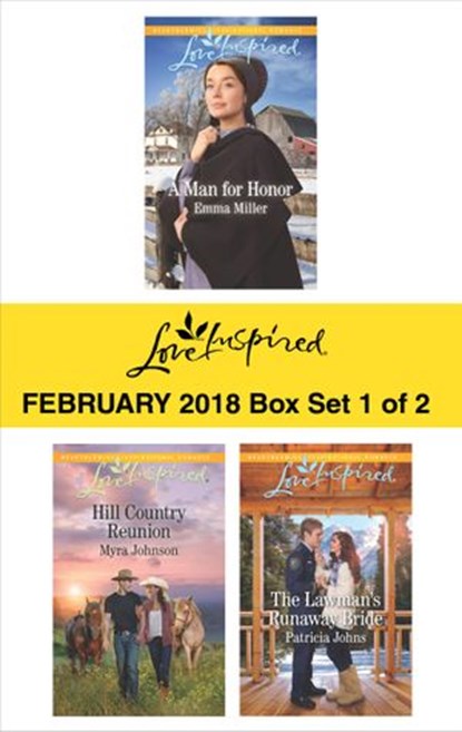 Harlequin Love Inspired February 2018 - Box Set 1 of 2, Emma Miller ; Myra Johnson ; Patricia Johns - Ebook - 9781488090974