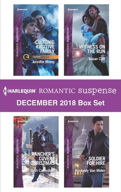 Harlequin Romantic Suspense December 2018 Box Set, Jennifer Morey ; Beth Cornelison ; Susan Cliff ; Kimberly Van Meter - Ebook - 9781488098055