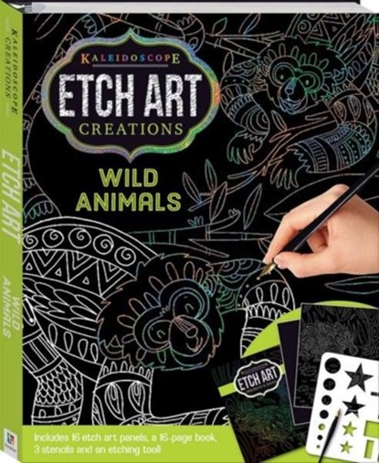 Kaleidoscope Etch Art Creations: Wild Animals and More, niet bekend - Paperback - 9781488933134