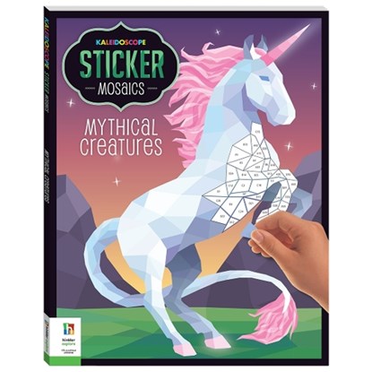Kaleidoscope Sticker Mosaics: Mythical Creatures, Hinkler Pty Ltd - Paperback - 9781488939457
