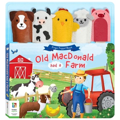 Old MacDonald Had a Farm Finger Puppet Book, Hinkler - Paperback - 9781488956089
