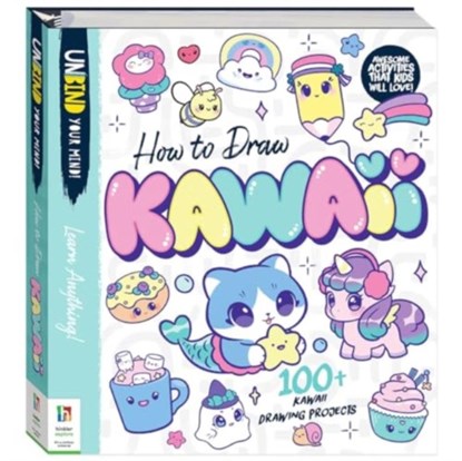 Unbind Your Mind How to Draw Kawaii, Hinkler Pty Ltd - Gebonden - 9781488959325