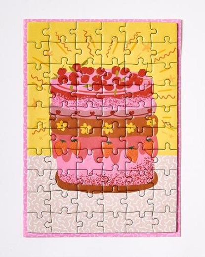 Sweet Birthday - Greeting Card Jigsaw Puzzle - Interactive Jigsaw Card with Envelope, Journey Of Something - Gebonden - 9781488969539