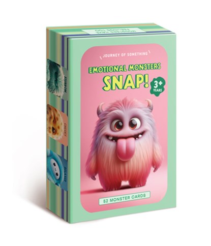 Emotional Monsters Snap Card Game - Learn Emotions Through Play - For Kids, Journey Of Something - Gebonden - 9781488969706