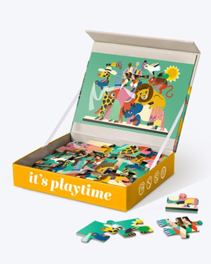Animal Carnival 24 Piece Kids Jigsaw Puzzle - Fun & Educational Puzzle for Ages 4+, Journey Of Something - Gebonden - 9781488969720